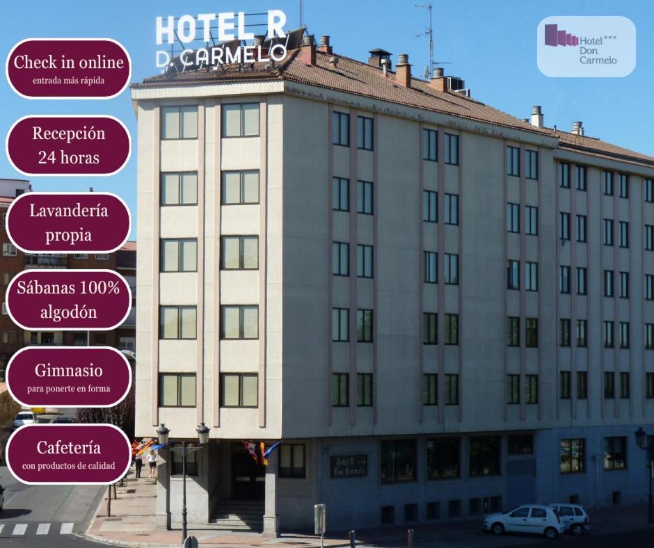 Ávila Hotel Don Carmelo מראה חיצוני תמונה